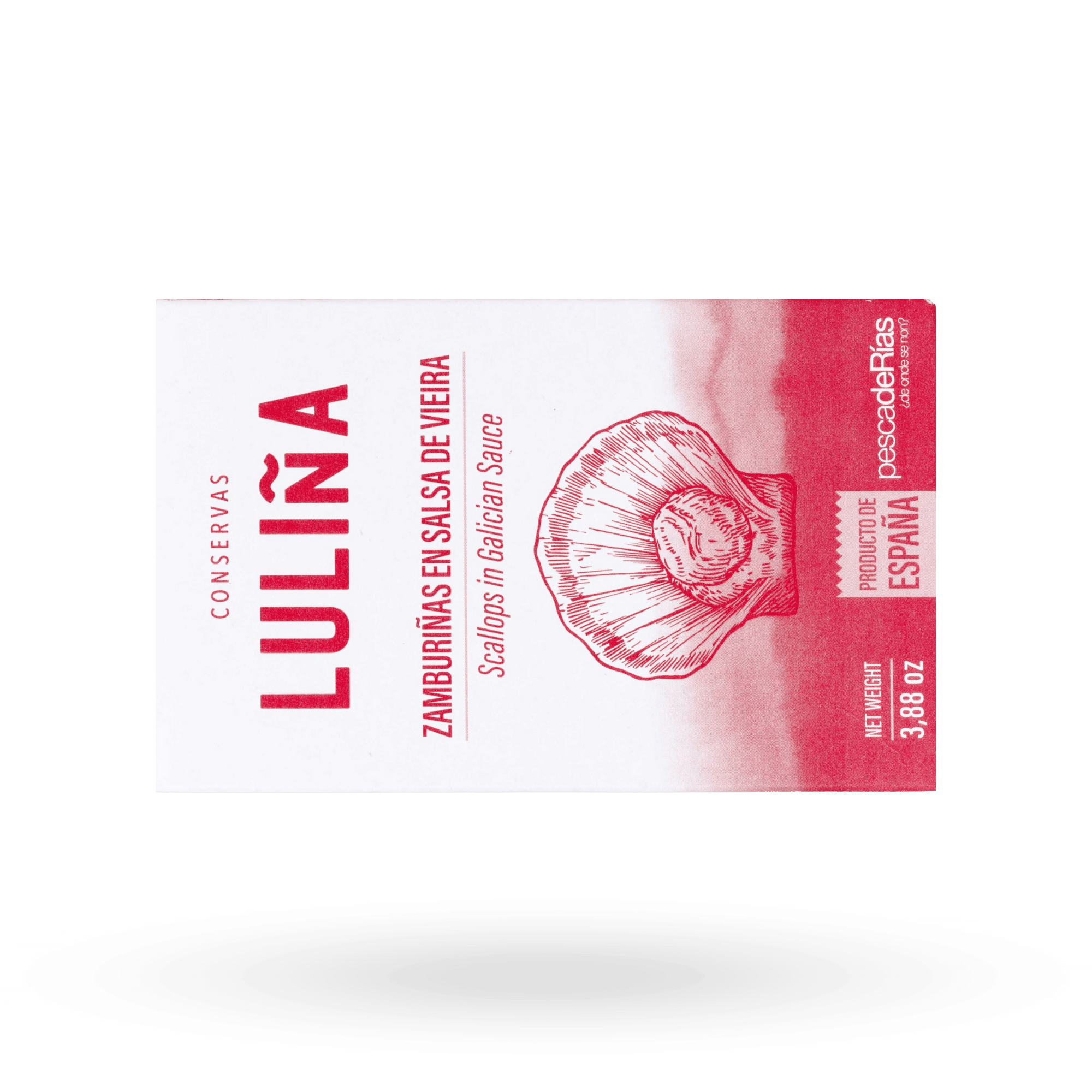 Zamburiñas en Salsa de Vieira 110g - Luliña
