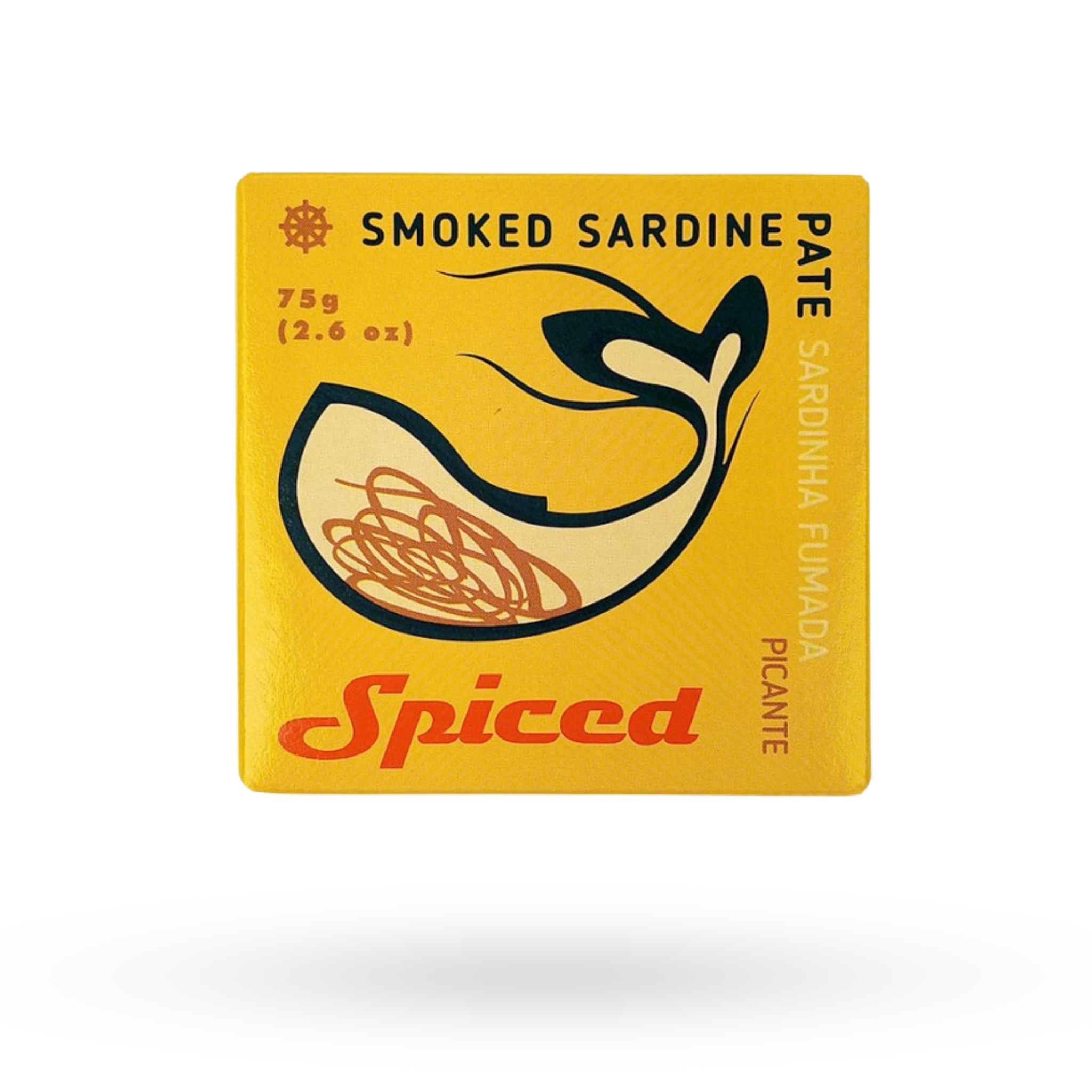 Paté de Sardina Ahumada Especiada 75g - Ati Manel