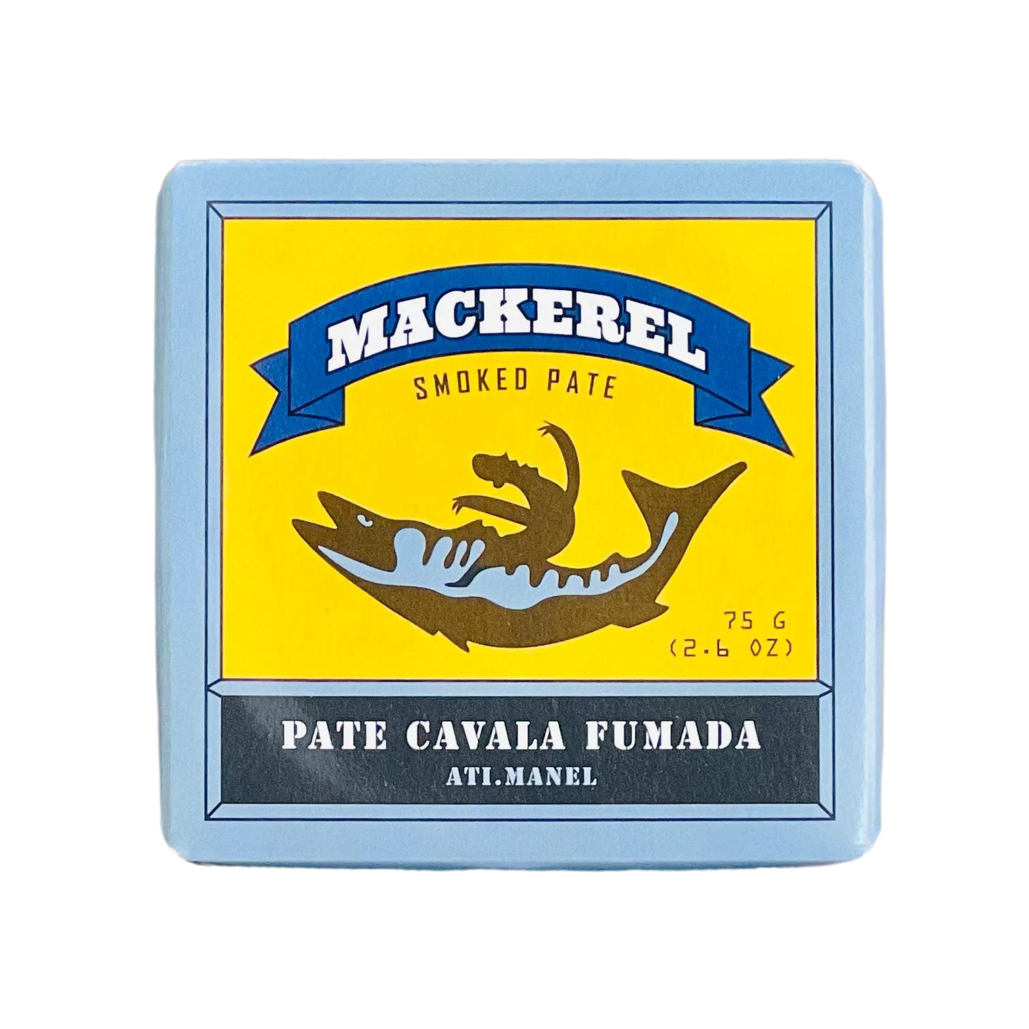 Paté de Caballa Ahumada 75g - Ati Manel