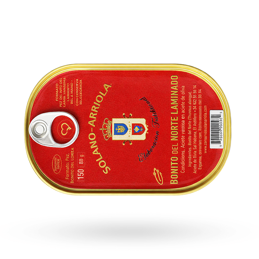 Bonito Laminado en Aceite de Oliva 150g – Solano Arriola