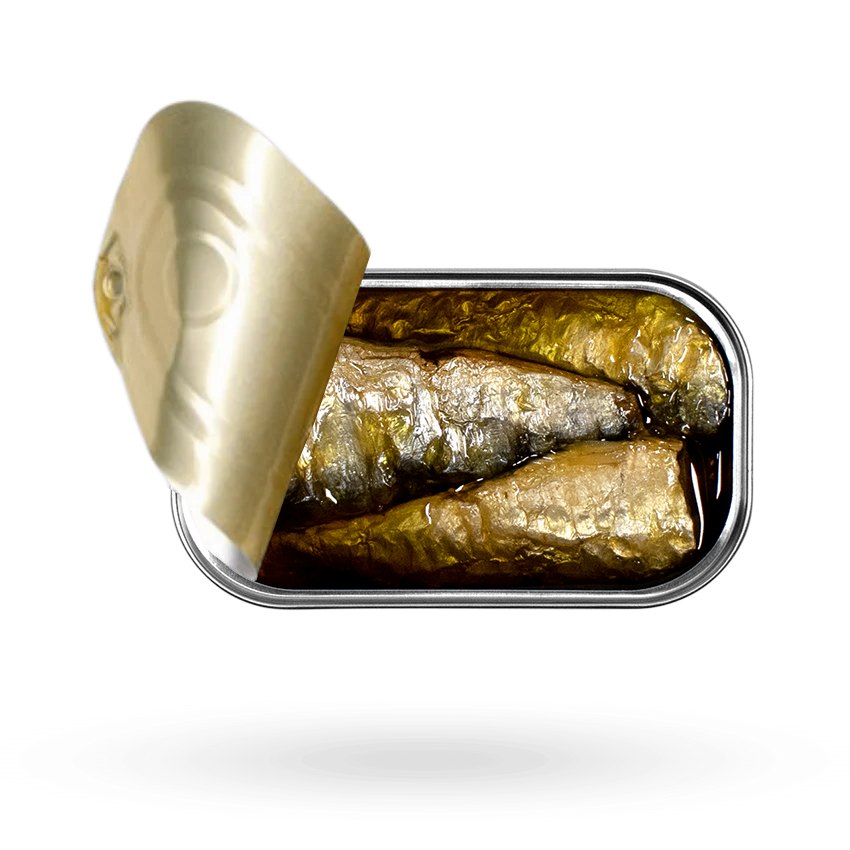 Sardinas Ahumadas en Aceite de Oliva Extra Virgen 120g – José Gourmet